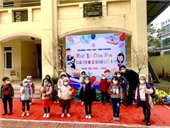 Các trường tiểu học trên địa bàn huyện Gia Lâm đồng loạt đón học sinh trở lại trường học